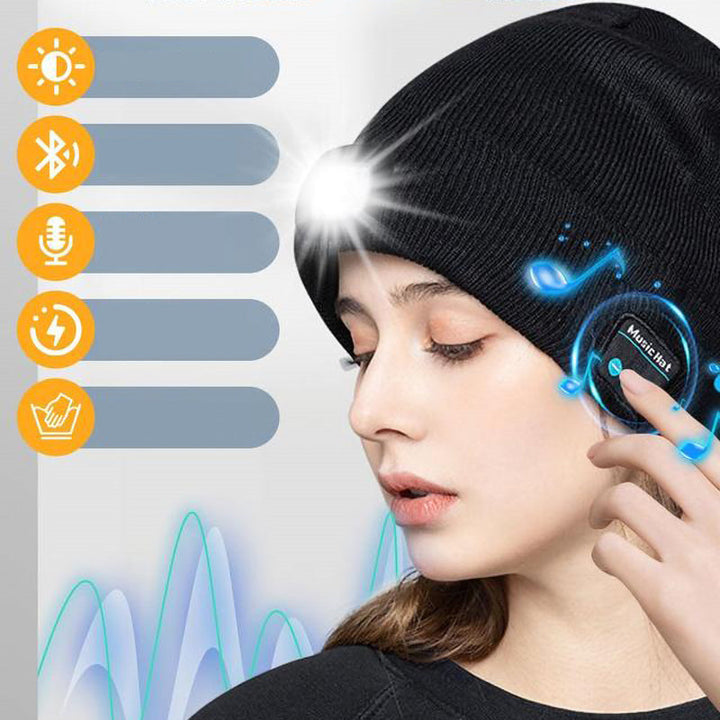 BowLift | LED Light Bluetooth Warm Hat