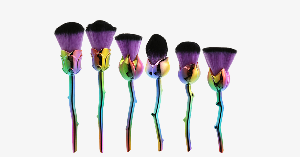 BowLift | Extraordinary Rosette Brush Set – Make a style statement with your makeup essentials