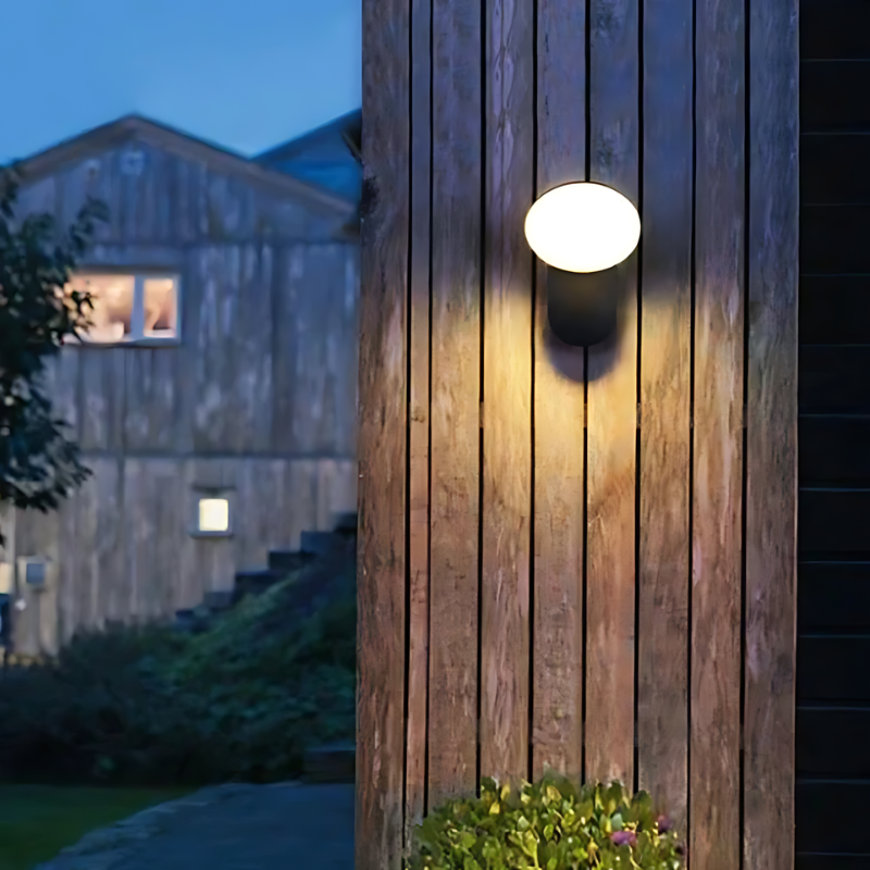 LumaGuard Outdoor LED Light with Motion Sensor Bowlift