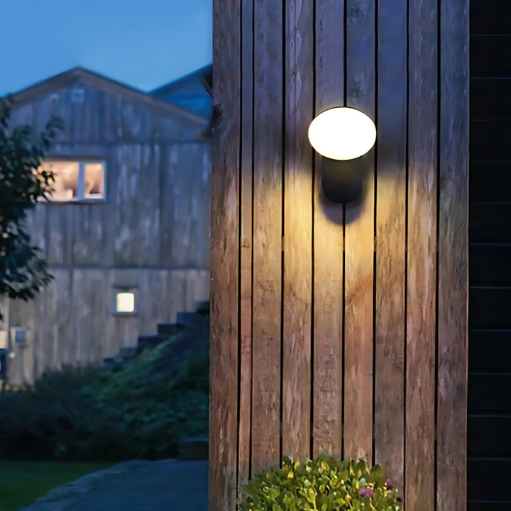 LumaGuard Outdoor LED Light with Motion Sensor Bowlift