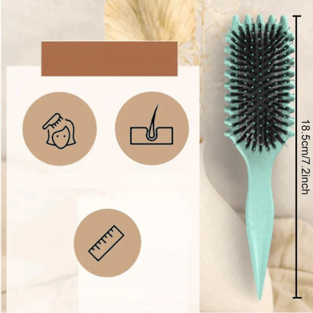 BowLift | Styling Brush Curl Defining Detangling Hair Brush