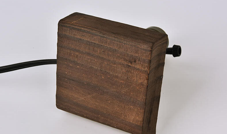 BowLift | Vintage Industrial Iron Light Bulb 1-Light Table Lamp