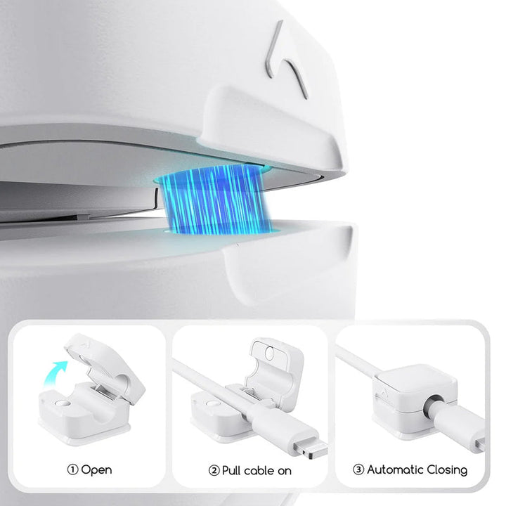 Magnetic Cable Organizer Storage Holder Magnetic | Bowlift