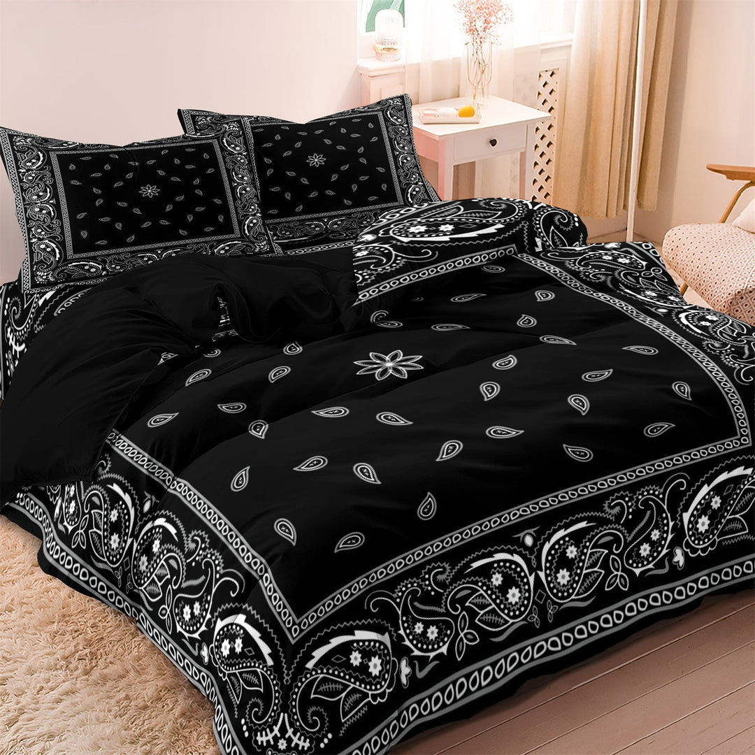 BowLift | PaisleyAura - Floral Mandala Bedding Set