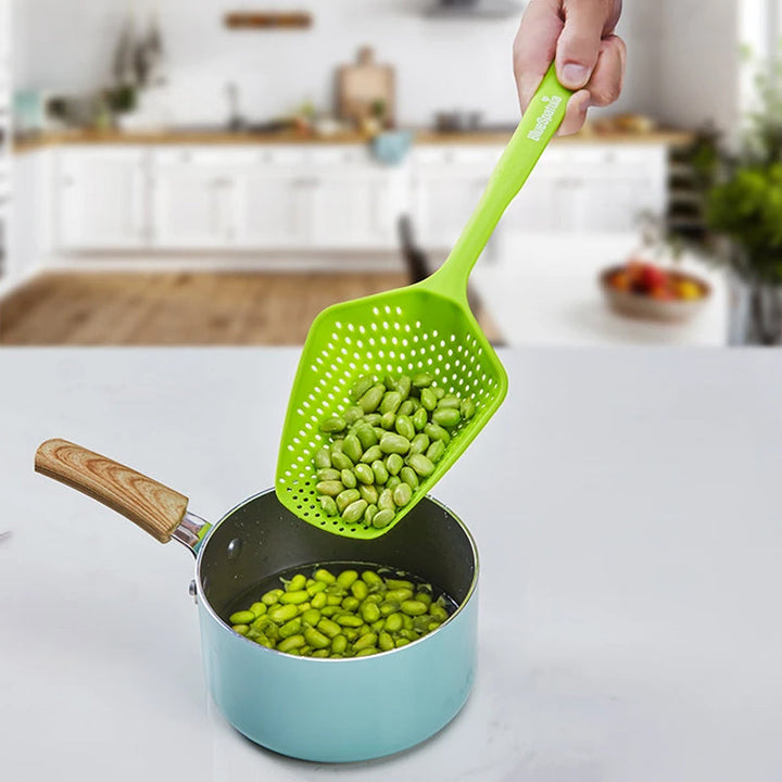 Silicone Kitchen Scoop Colander | Bowlift