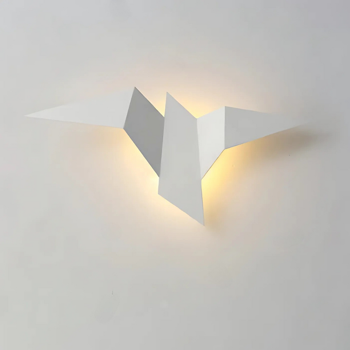 BowLift | Origami Wall Lamp – Unique Wall Lighting in Japanese Style for Living Room and Bedroom