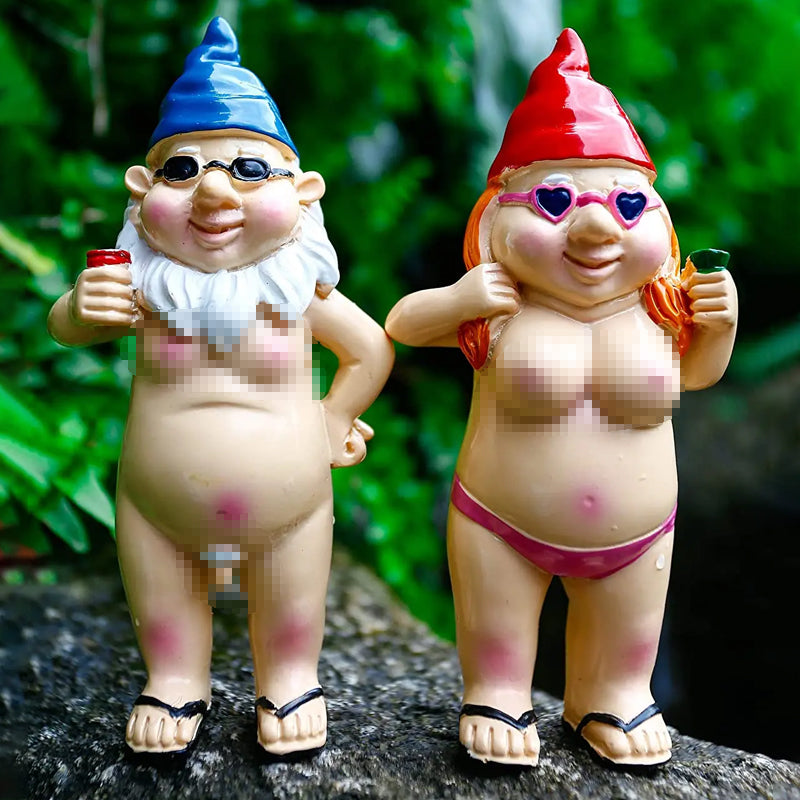 BowLift | Cheeky Garden Gnome Funny Statue
