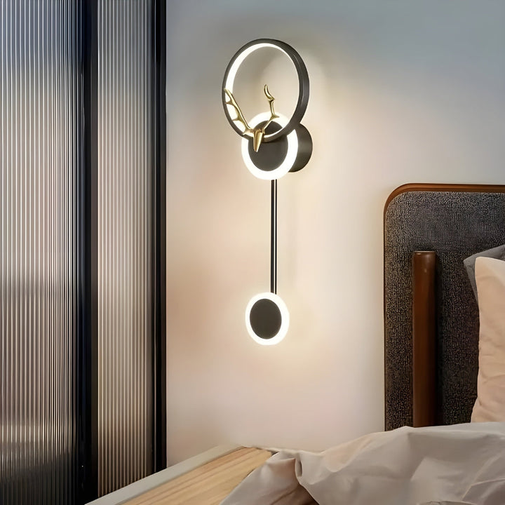 Elegant double wall light for minimalist and atmospheric lighting at home Bowlift