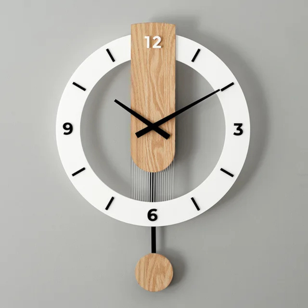 BowLift | Elegant Large Clock for Living Room