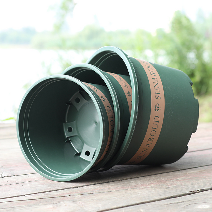 BowLift | Robust Plant Pot Made of Plastic – Weatherproof Flower Pot for Garden and Balcony
