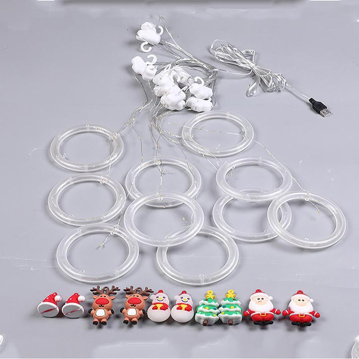 BowLift | Christmas Curtain String Lights