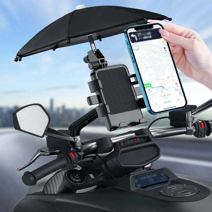 BowLift | Motorcycle Phone Holder with Umbrella