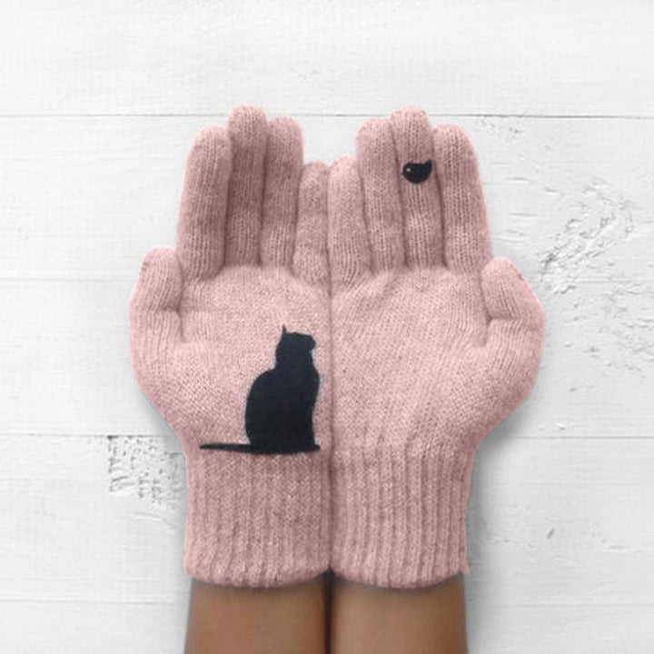 BowLift | ‍⬛Cat Fan Cotton Gloves