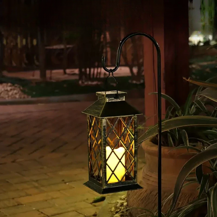 Noctis Garden Lantern - Magical Solar Energy Garden Lighting | Bowlift