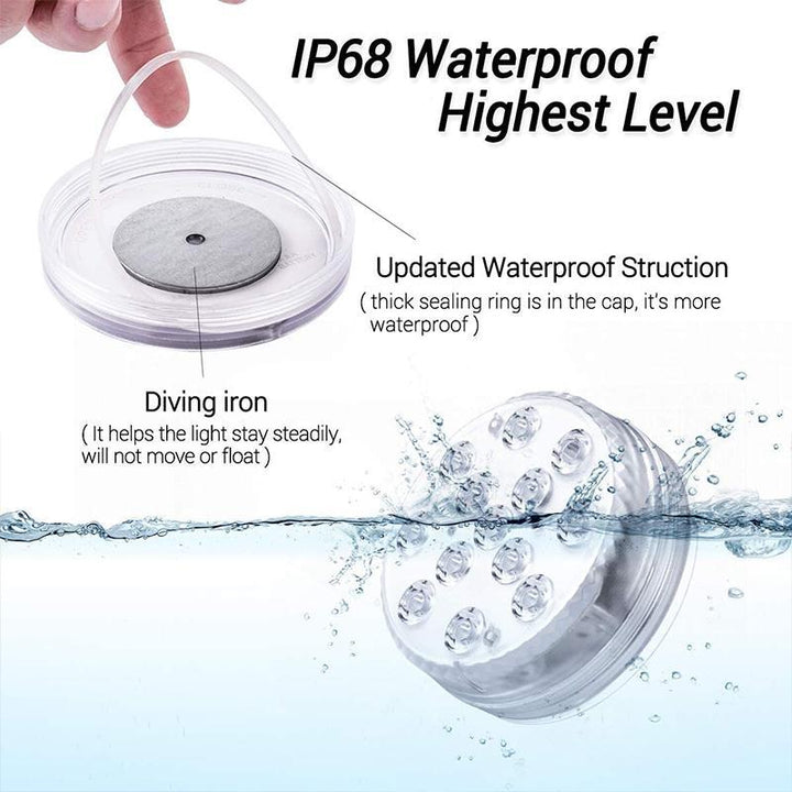BowLift | Remote Control Waterproof Suction Cup LED Light