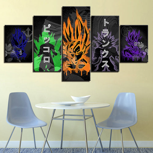 Dragon Ball Z Art - Canvas Wall Art Painting | Bowlift