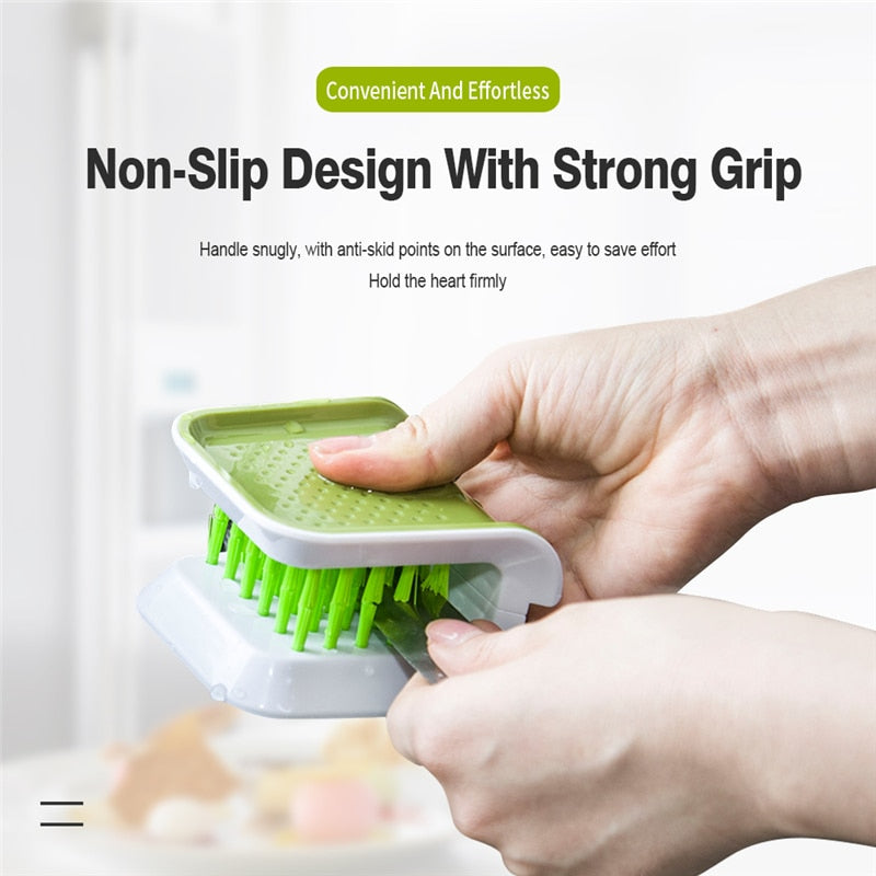 BowLift | Double Sided Non-Slip Cleaning Brush