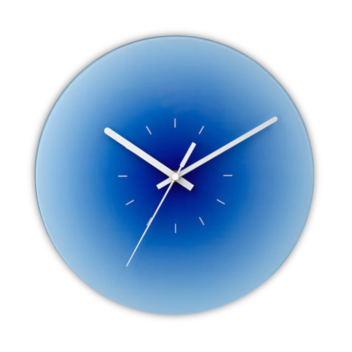 BowLift | Decorative Glass Clock for Modern Interiors