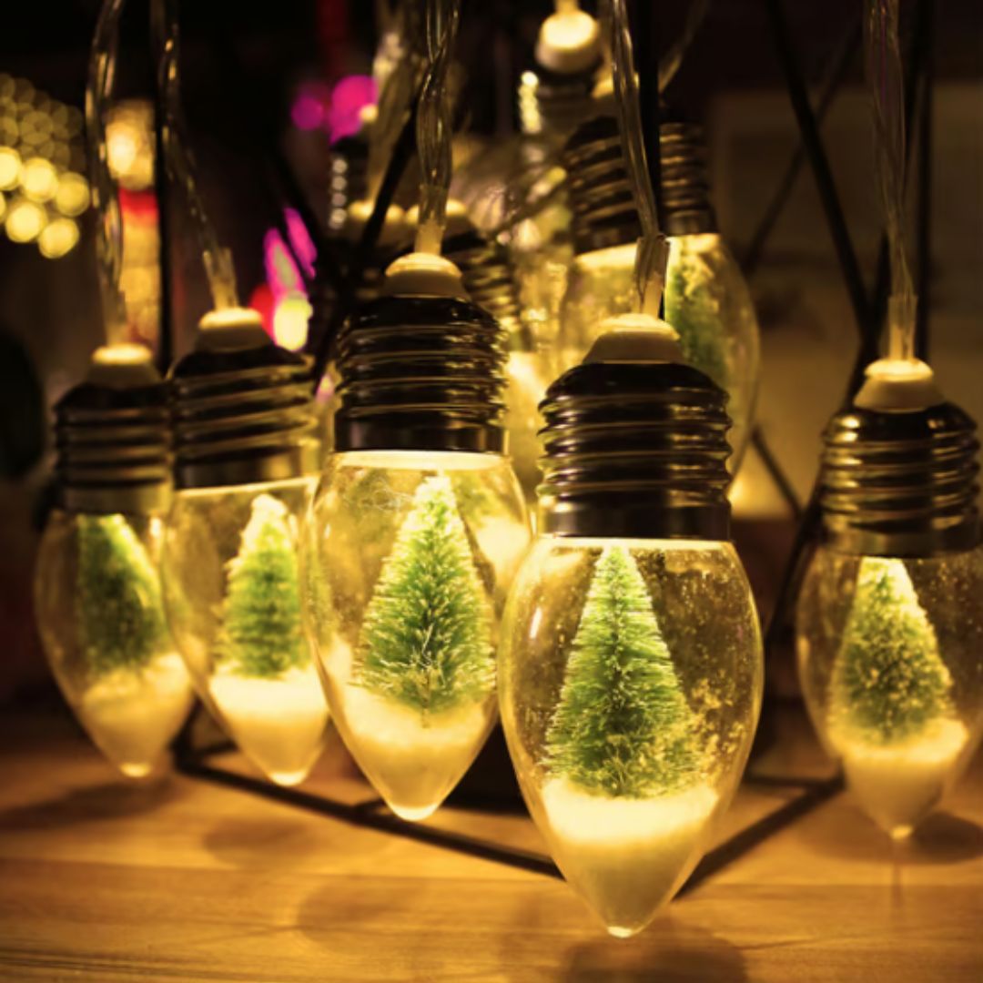 BowLift | MotiveGlow - Magical Christmas Crystal Light Chains
