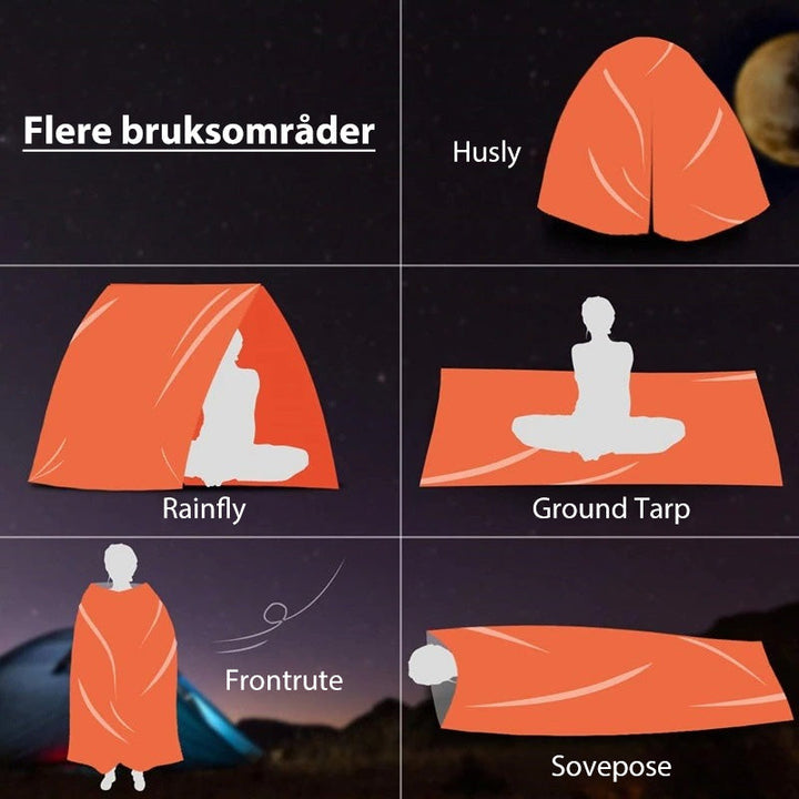 BowLift | Waterproof sleeping bag for emergencies