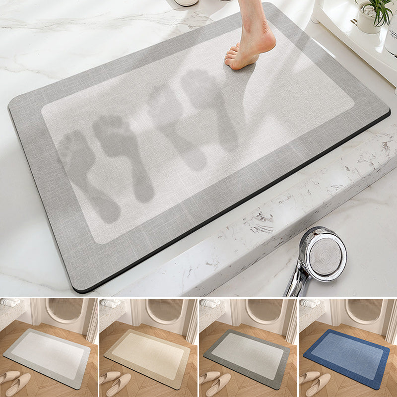 Non-Slip Minimalism Bathroom Floor Mat - Super Absorbent, Easy to Clean | Bowlift