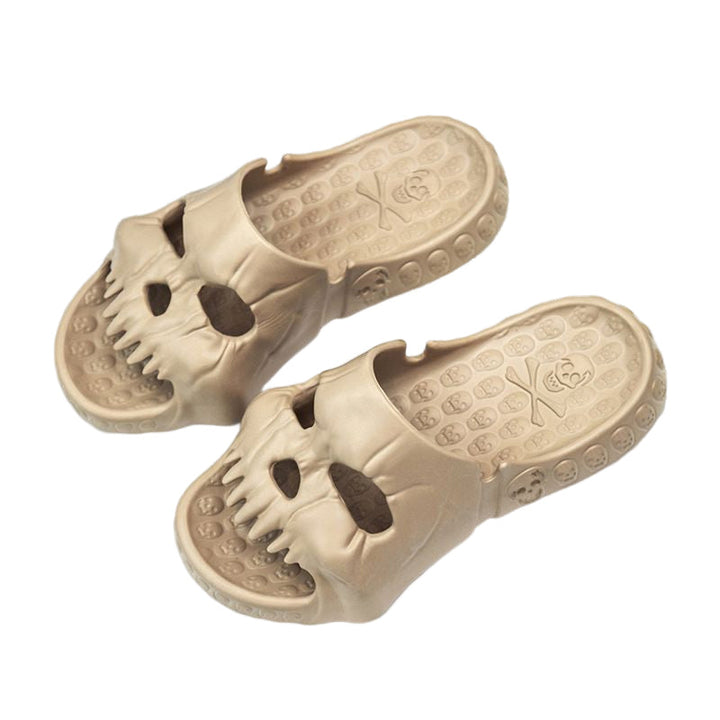 BowLift | Skull Design Single Band Slippers