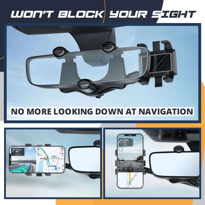BowLift | Rotatable and extendable car phone holder