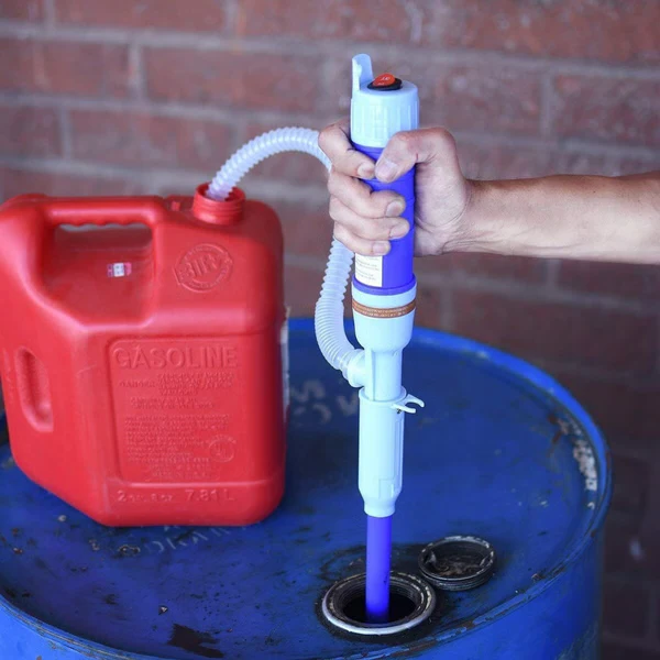 BowLift | Electric Liquid Transfer Pump & Siphon - Electric Hand Pump, Battery Powered Siphon Pump for Gas, Fuel, Diesel, Water