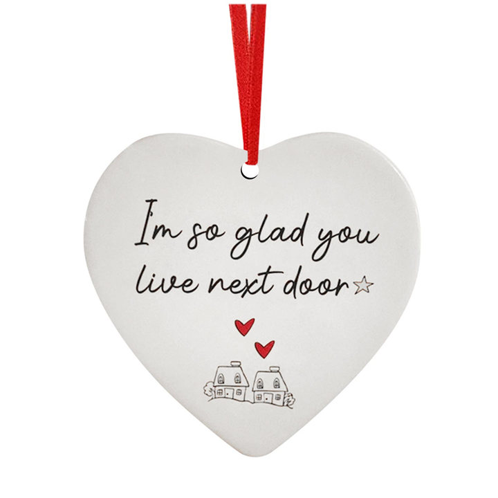 BowLift | Christmas Heart Hanging Ornament