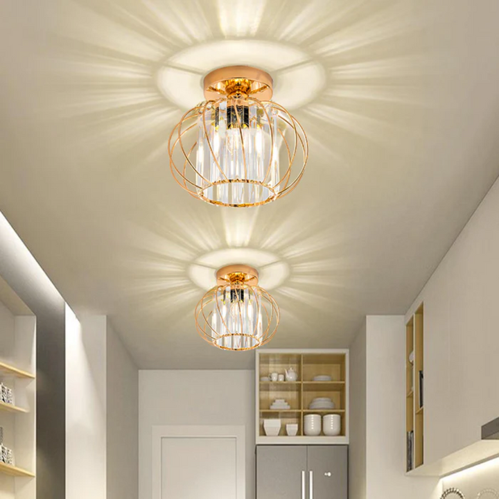 BowLift | Modern Glass Ceiling Lamp