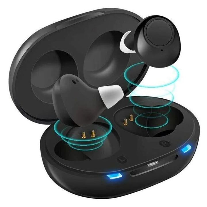 BowLift | Rechargeable ITC Invisible Hearing Aid | Hidden Sound Amplifiers for Clear Hearing