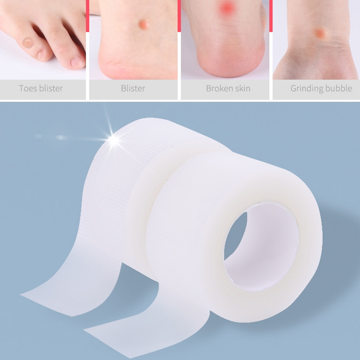 BowLift | Invisible breathable protective heel pads, 1 roll, 5M