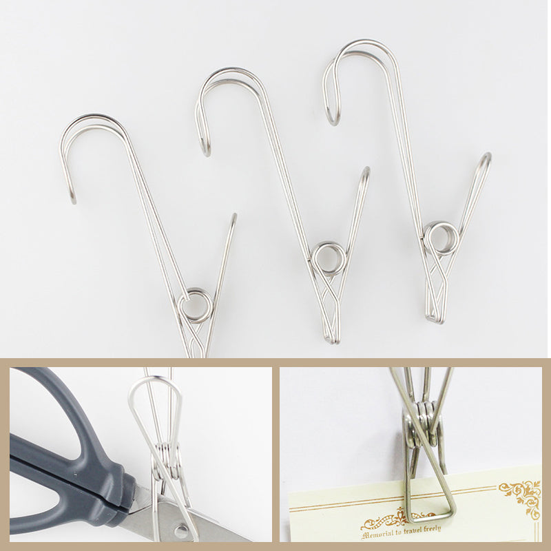 Stainless steel heel wire clip (10 pieces) | Bowlift