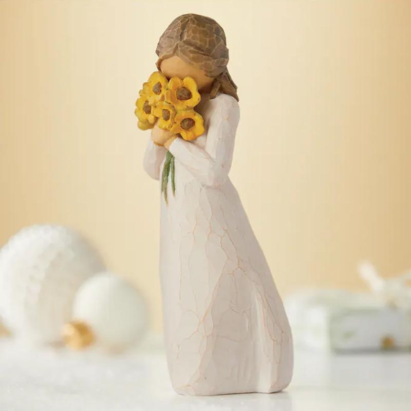 Flower Bouquet Figure Ornaments | Bowlift