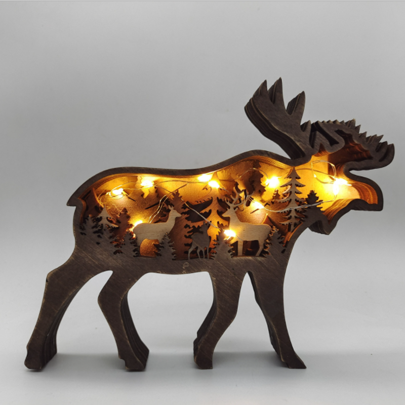 BowLift | 3D Creative Wood Animal Carving Craft Gift