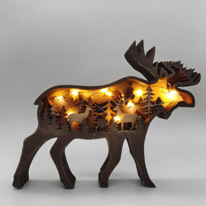 BowLift | 3D Creative Wood Animal Carving Craft Gift