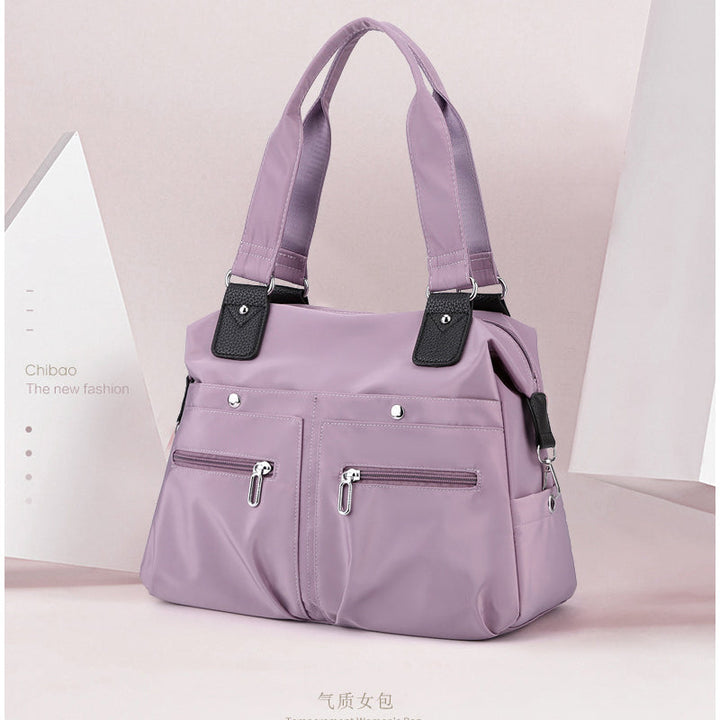 Waterproof Simple Nylon Handbag | Bowlift