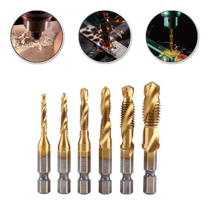 6-piece metric tap set | Bowlift
