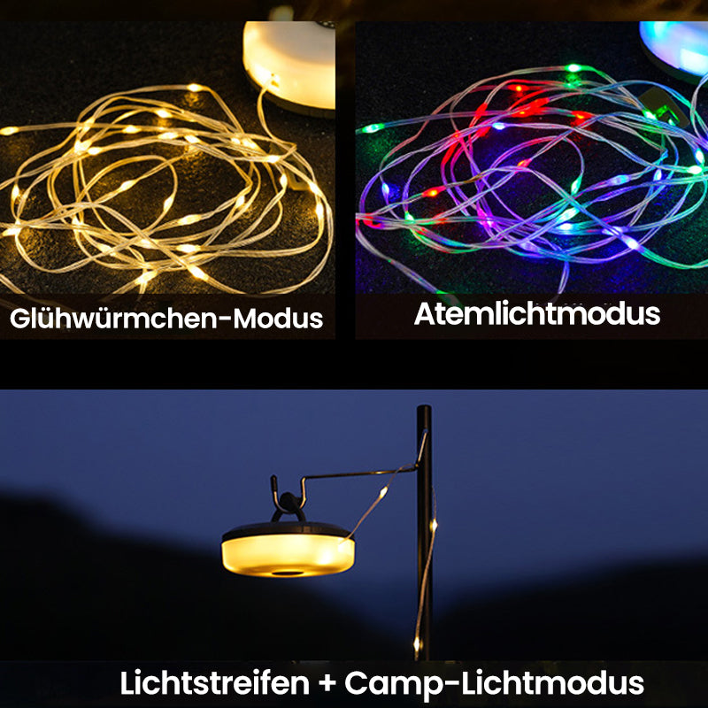 BowLift | Waterproof portable collapsible fairy lights for outdoor use