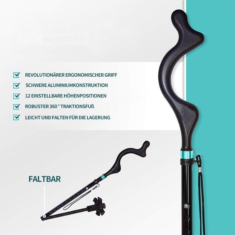 BowLift | Foldable and extendable walking stick