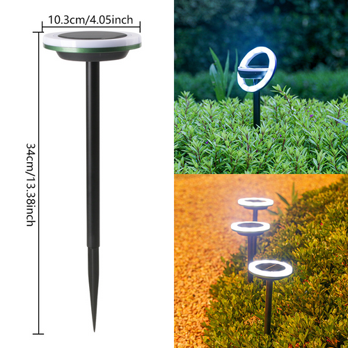 BowLift | Solar Garden Lights with Color Change – LED Ground Spots for Outdoors and Garden