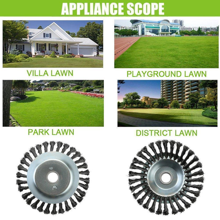 Garden Weed Brush Lawn Mower | Bowlift
