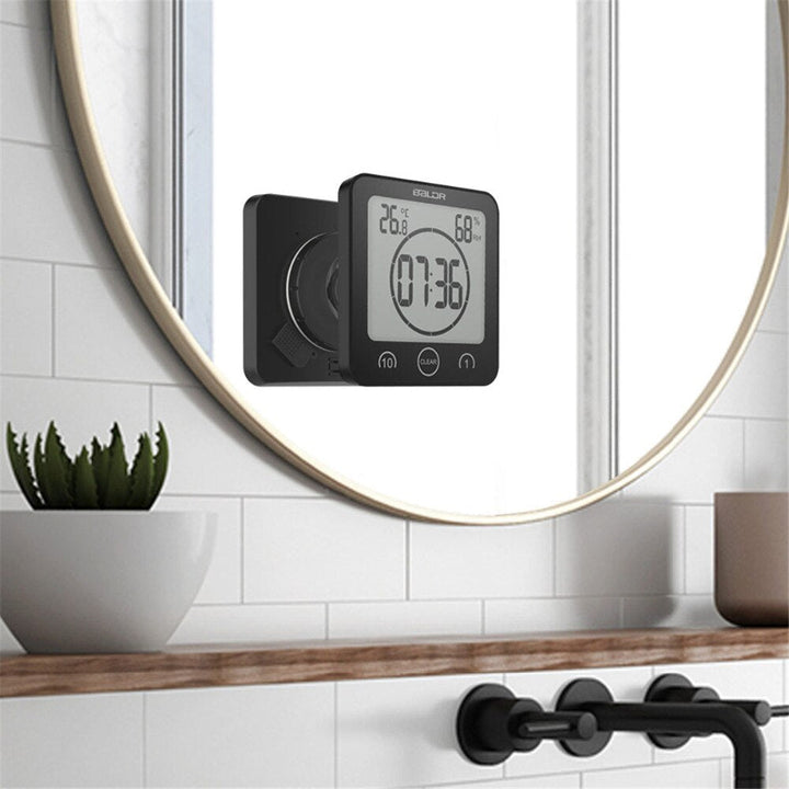 Waterproof Shower Clock - Always on time, even in the bathroom! | Bowlift