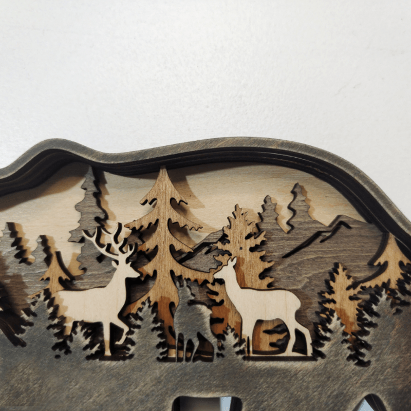 BowLift | 3D Creative Wood Animal Carving Craft Gift