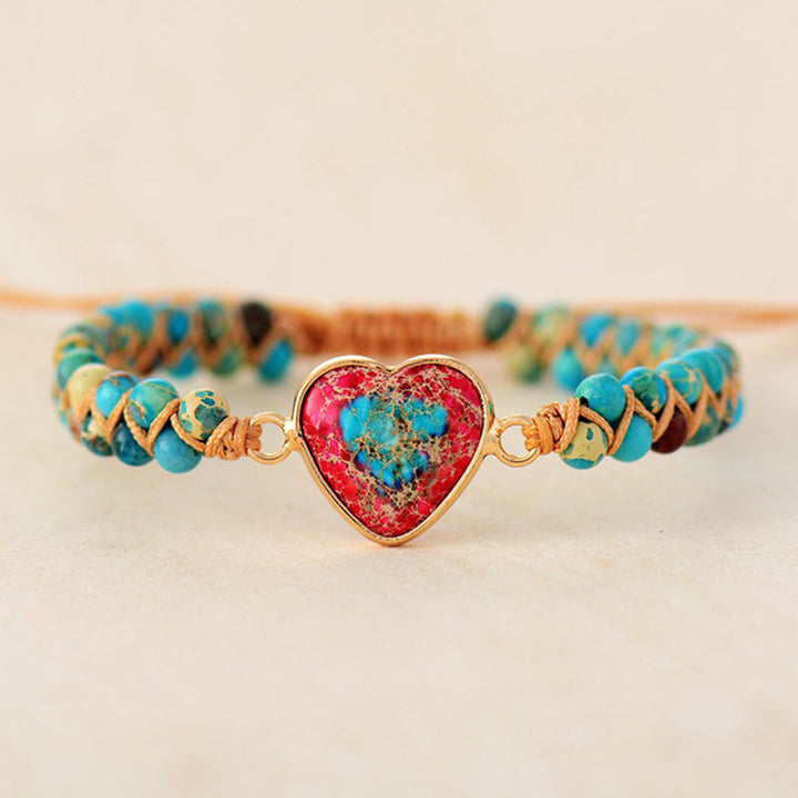 BowLift | Passionate Heart-Jasper Bracelet