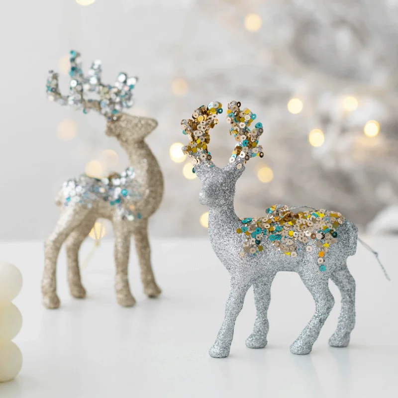 BowLift | Sparkling Deer Ornament – Luxury Christmas Decoration for a Festive Atmosphere