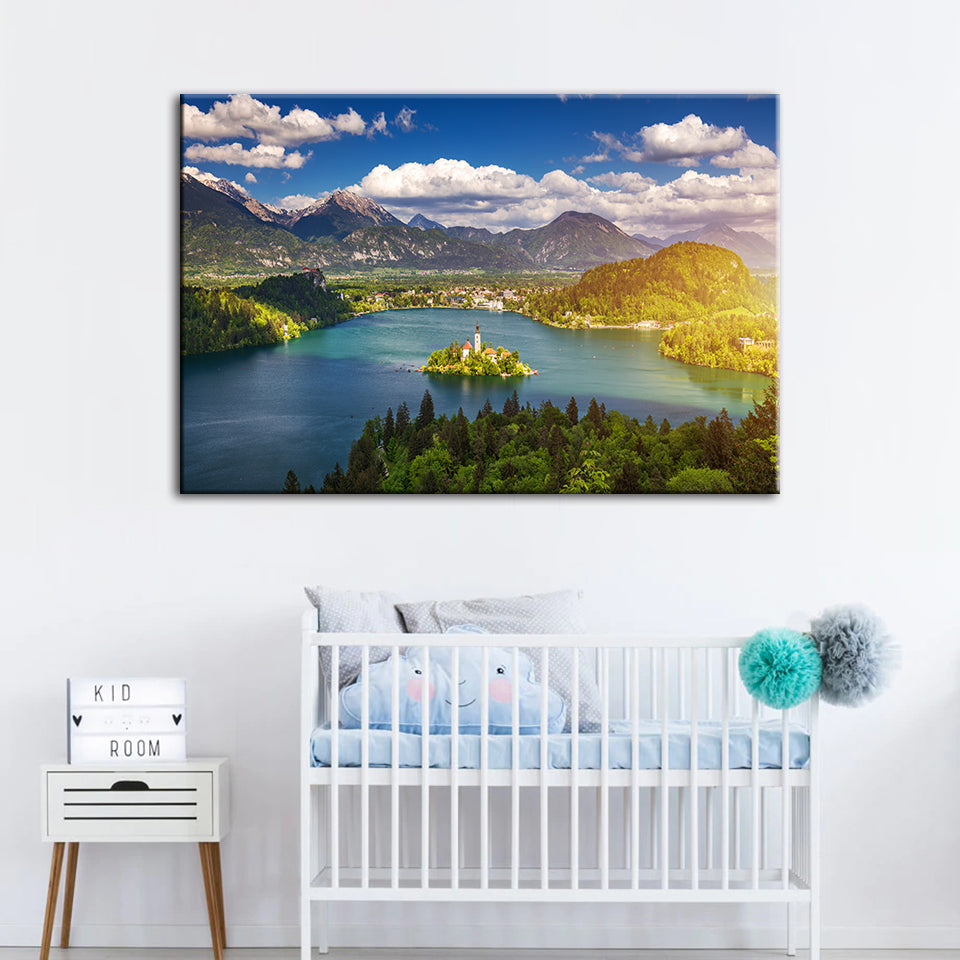 Peace Of The Land - Canvas Wall Art Painting | Bowlift
