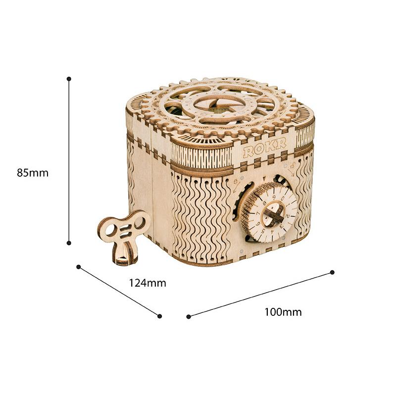 BowLift | 3D Three-Dimensional Puzzle Wood