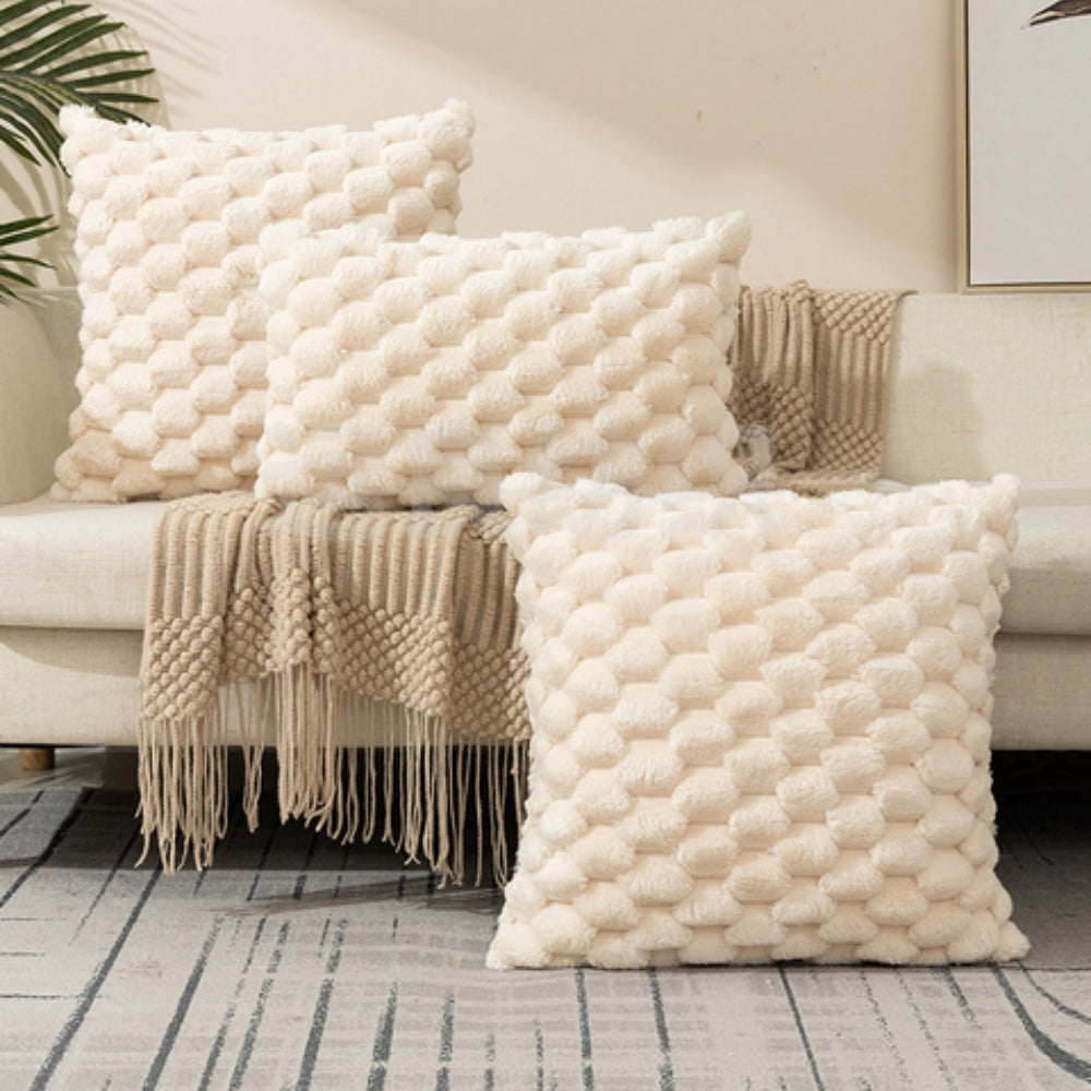 BowLift | VelvetSoft Cushion Cover – UltraSoft Plush Cover for Sofa or Bed
