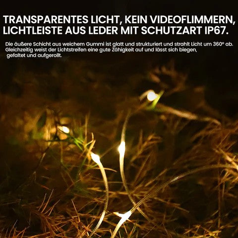 BowLift | Waterproof portable collapsible fairy lights for outdoor use
